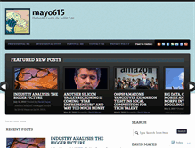 Tablet Screenshot of mayo615.com